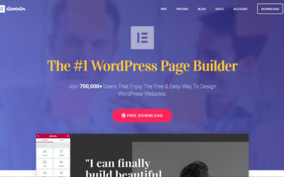 Elementor, un Page Builder que se abre paso en WordPress